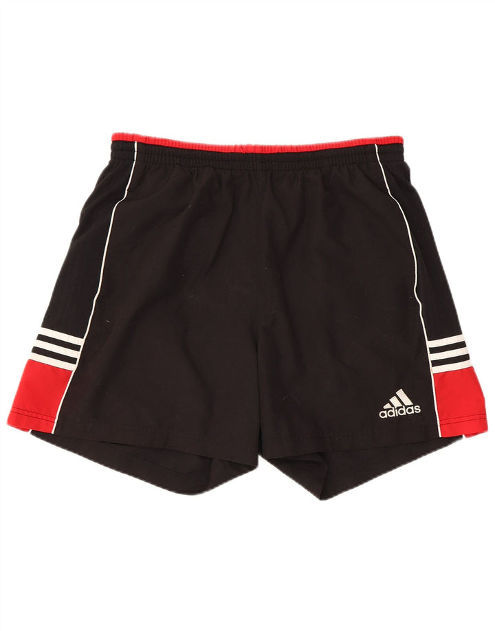 Pantaloni scurți sport pentru bărbați Adidas UK 38 Medium Black Colorblock Poliester