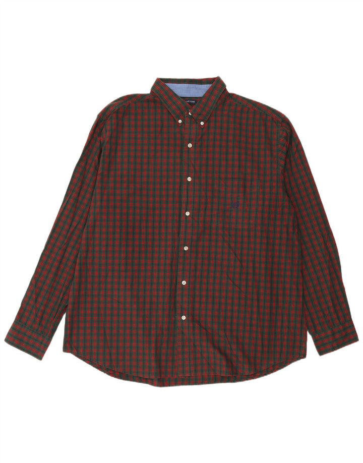 Cămașă pentru bărbați Chaps 2XL, bumbac verde check
