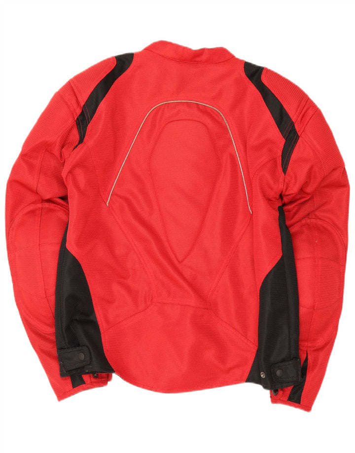 Jachetă vintage pentru bărbați, UK 42 XL, roșu, bloc de culoare