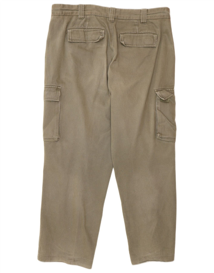 Pantaloni cargo drepti pentru bărbați Timberland W36 L27 bumbac bej