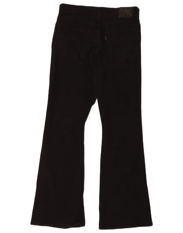 Blugi evazați cu talie înaltă Levi's 726 pentru femei L30 L30 bumbac negru