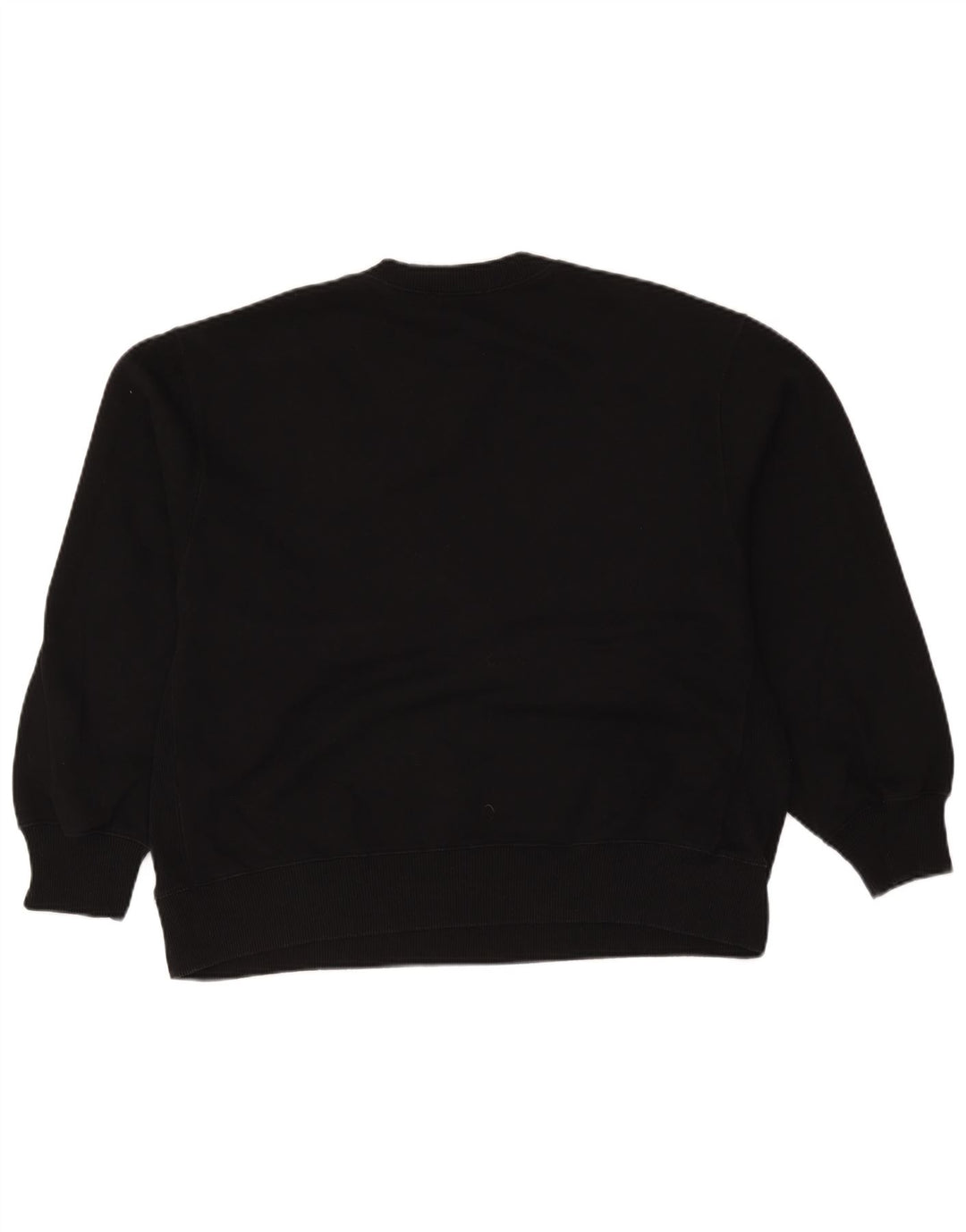 Pulover supradimensionat pentru femei Zara UK 16 Bumbac negru mare