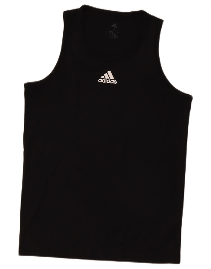 Vesta grafică pentru bărbați Adidas Top Mediu Negru Poliester