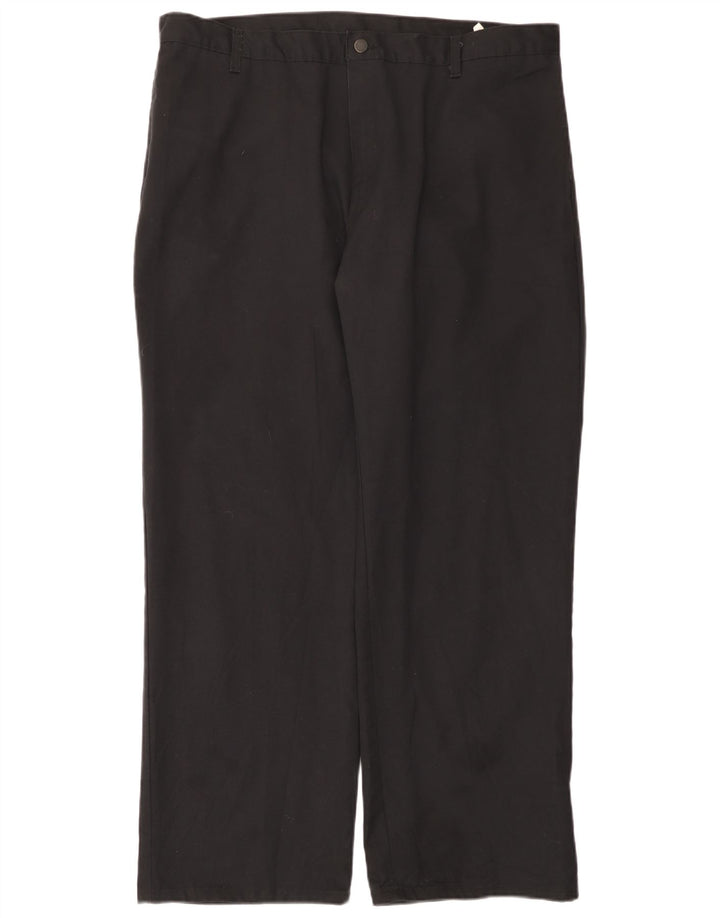Pantaloni chino obișnuiți pentru bărbați Dickies L40 L32 Poliester negru