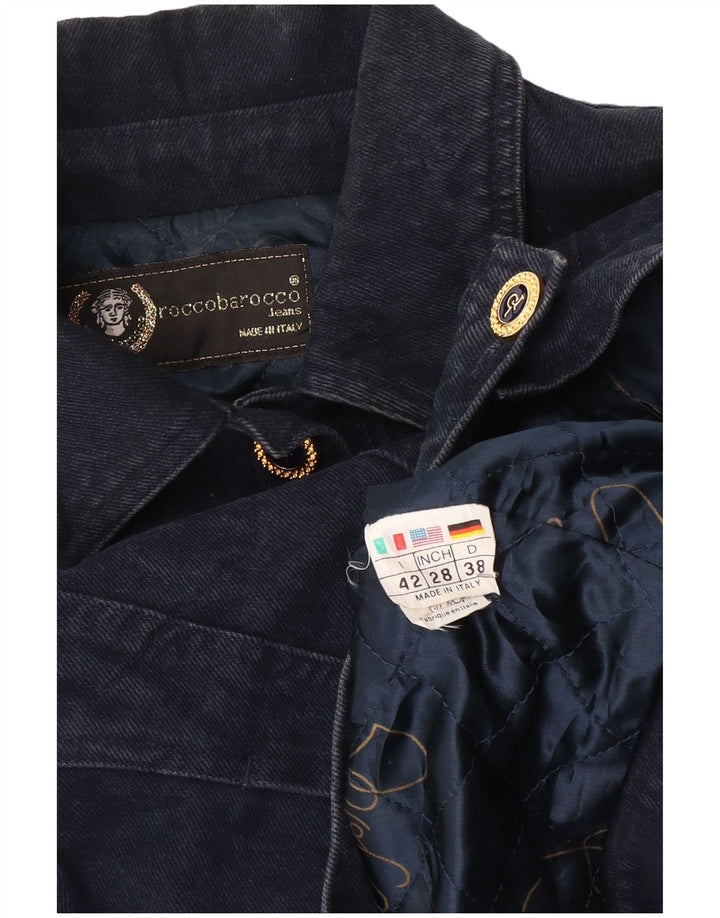 Roccobarocco Jachetă de blugi pentru femei IT 42 Medium Bluemarin Bumbac
