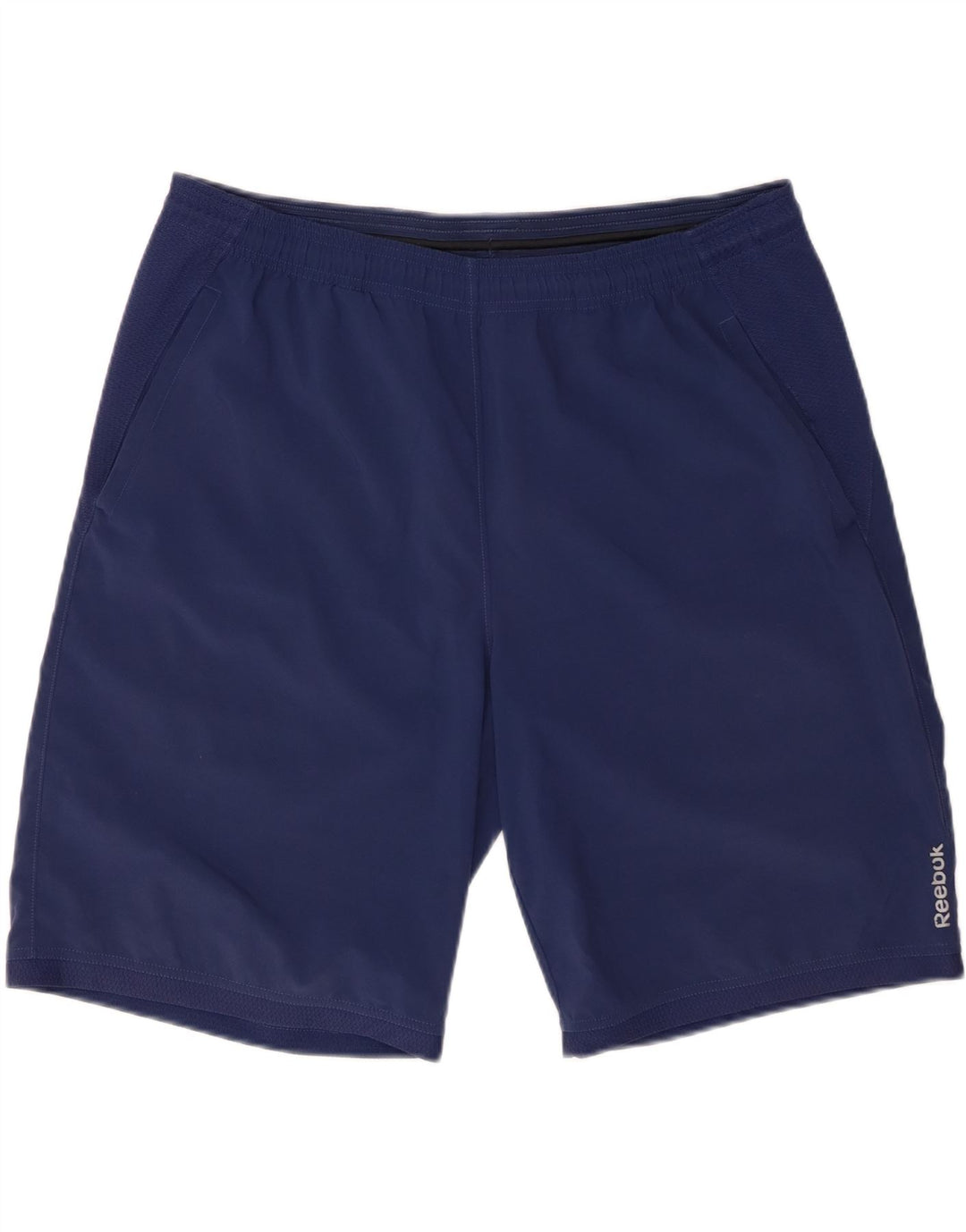 Pantaloni scurți sport REEBOK pentru bărbați, mari, albastru, poliester
