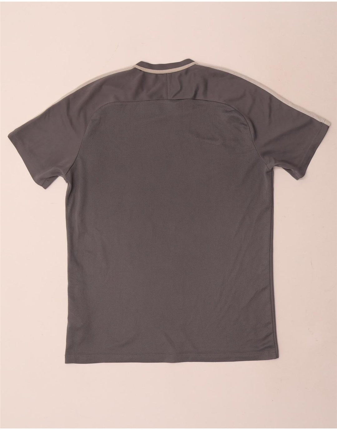Tricou Nike Dri Fit pentru bărbați Top mare, gri, poliester color bloc