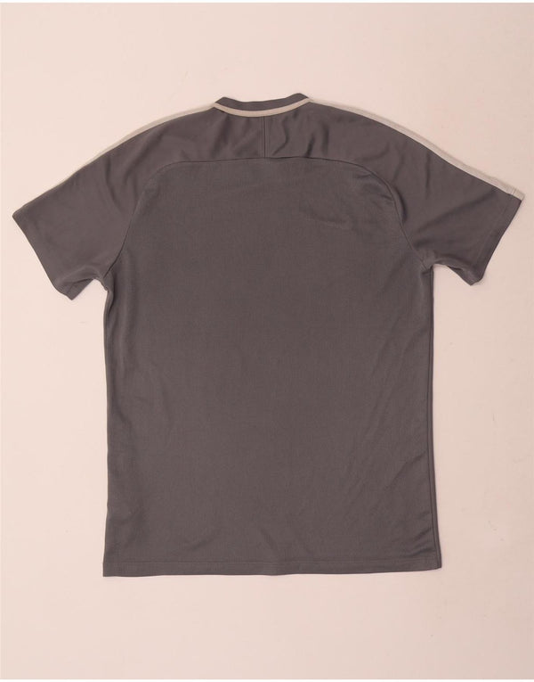 Tricou Nike Dri Fit pentru bărbați Top mare, gri, poliester color bloc