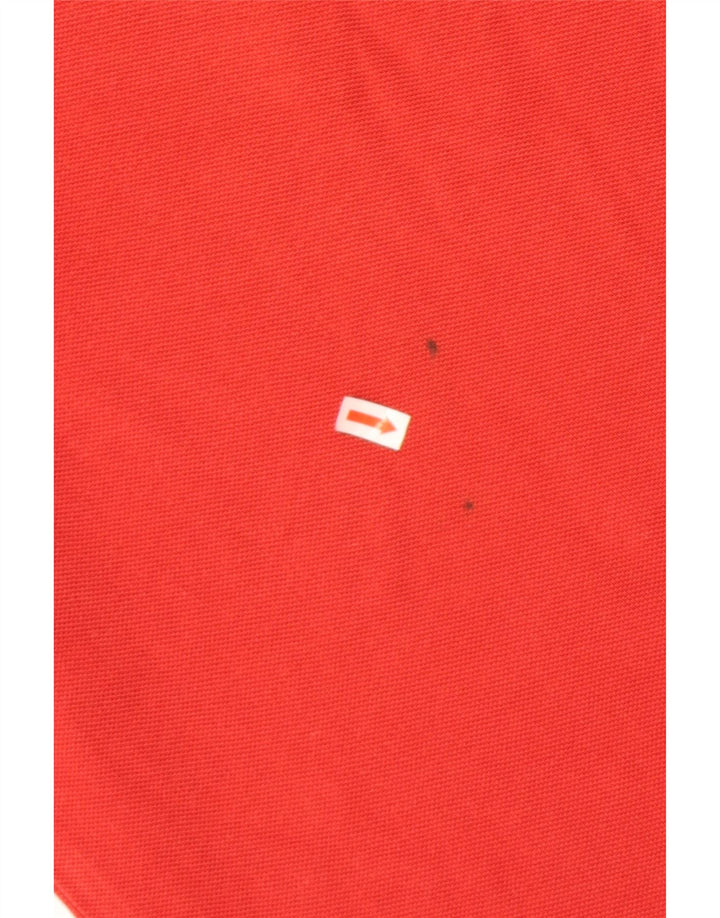 Tricou polo Tommy Hilfiger pentru bărbați, bumbac roșu mare