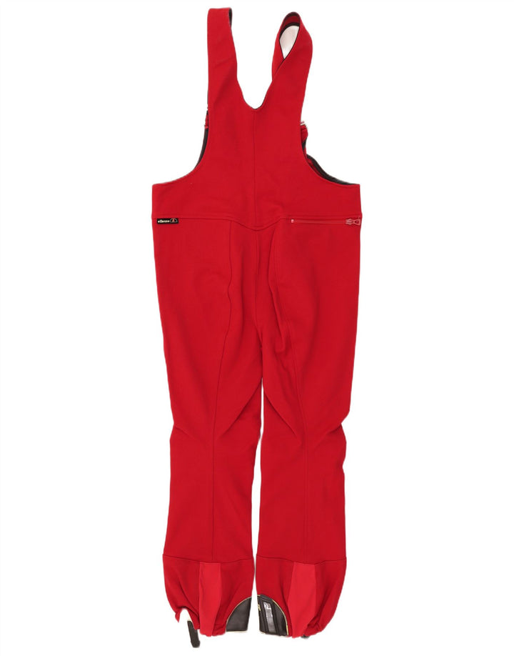Ellesse Pantaloni de schi salopete pentru femei UK 14 Medium Red
