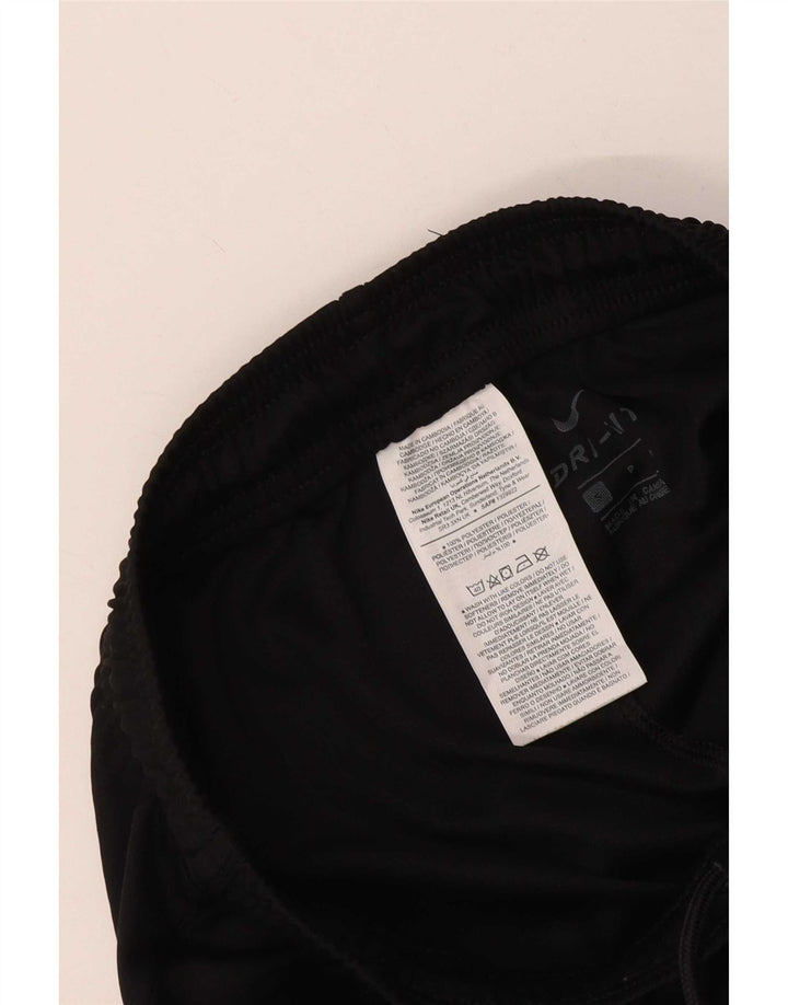 Pantaloni scurți sport Nike Dri Fit pentru femei UK 8 Small Negru Poliester