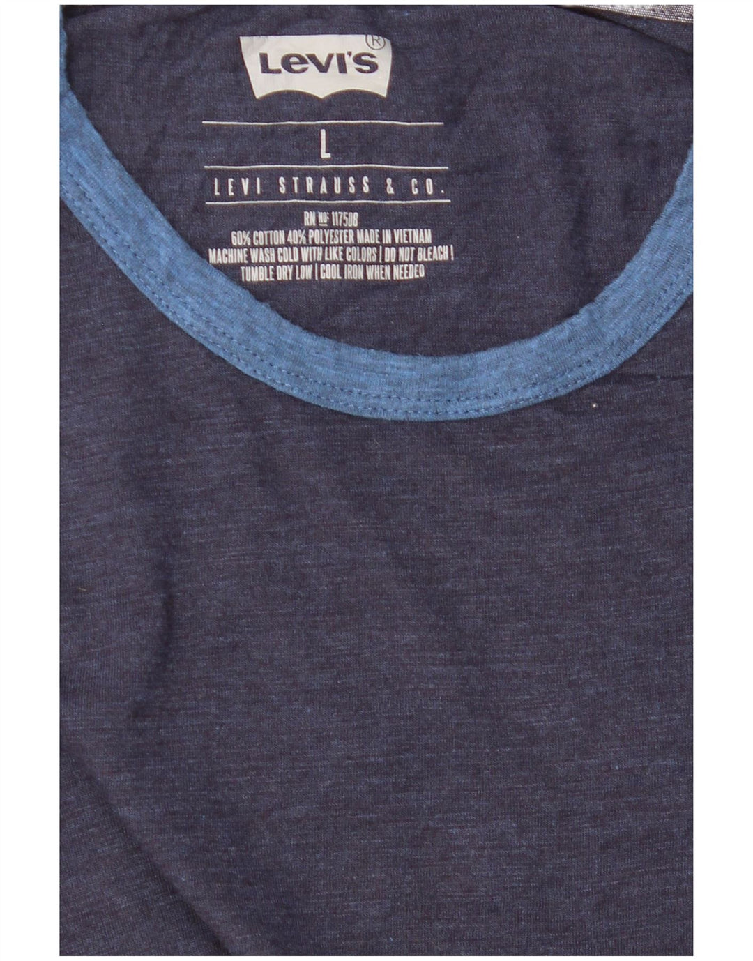 Tricou pentru bărbați Levi's Top mare bleumarin
