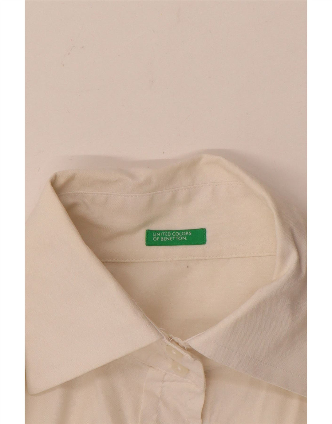 Cămașă Benetton pentru femei UK 12 Medium White