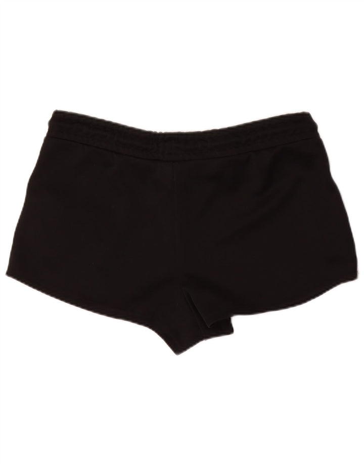 Pantaloni scurti sport grafic Nike pentru femei UK 14 Medium Black Colorblock Poliester