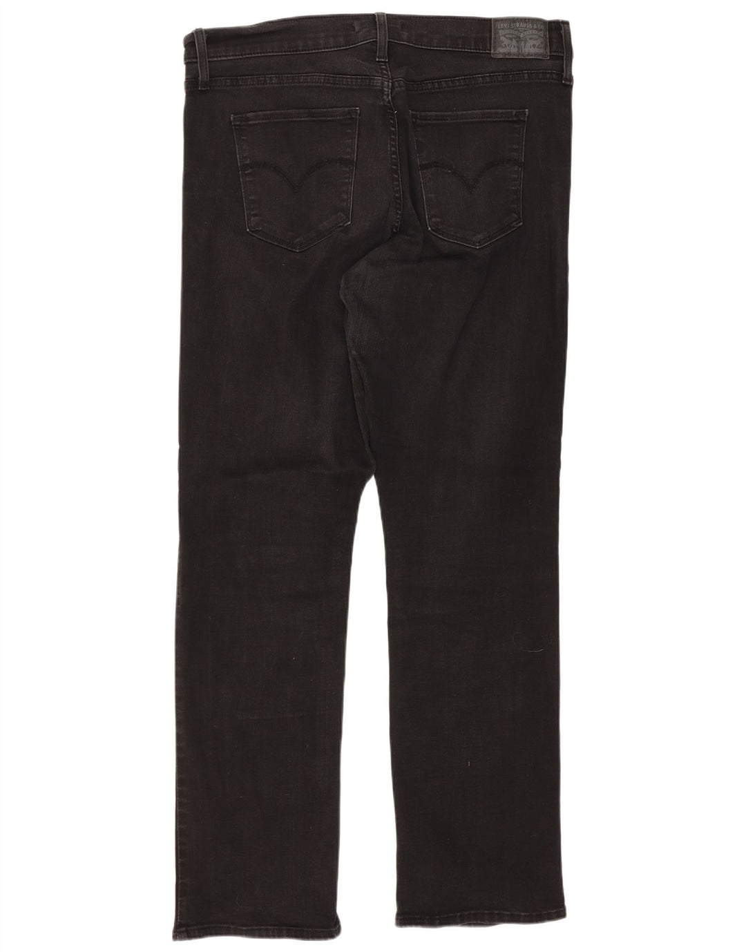 Blugi drepți modelați 314 pentru femei Levi's W32 L30 bumbac negru
