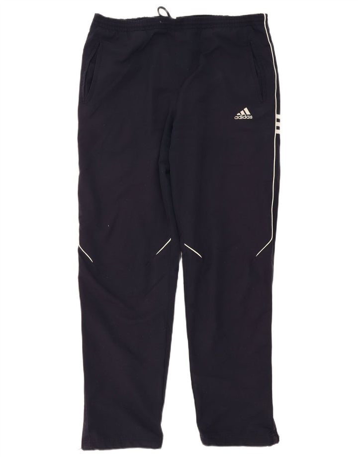 Pantaloni de trening Adidas pentru bărbați, mari, albastru, poliester