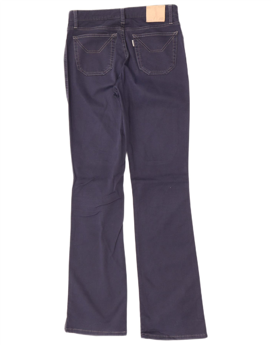 Pantaloni casual pentru femei Jeckerson Bootcut W28 L33 Bumbac bleumarin