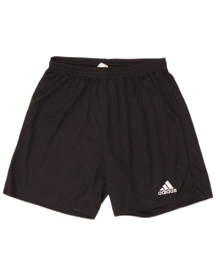Pantaloni scurți sport Aeroready Adidas pentru bărbați, poliester mediu negru