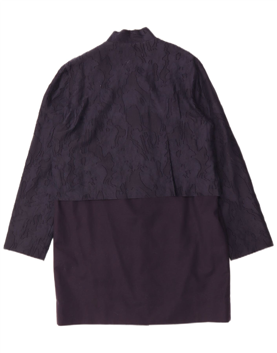 Pardesiu pentru femei COS EU 40, mediu, albastru marine, bumbac camuflat