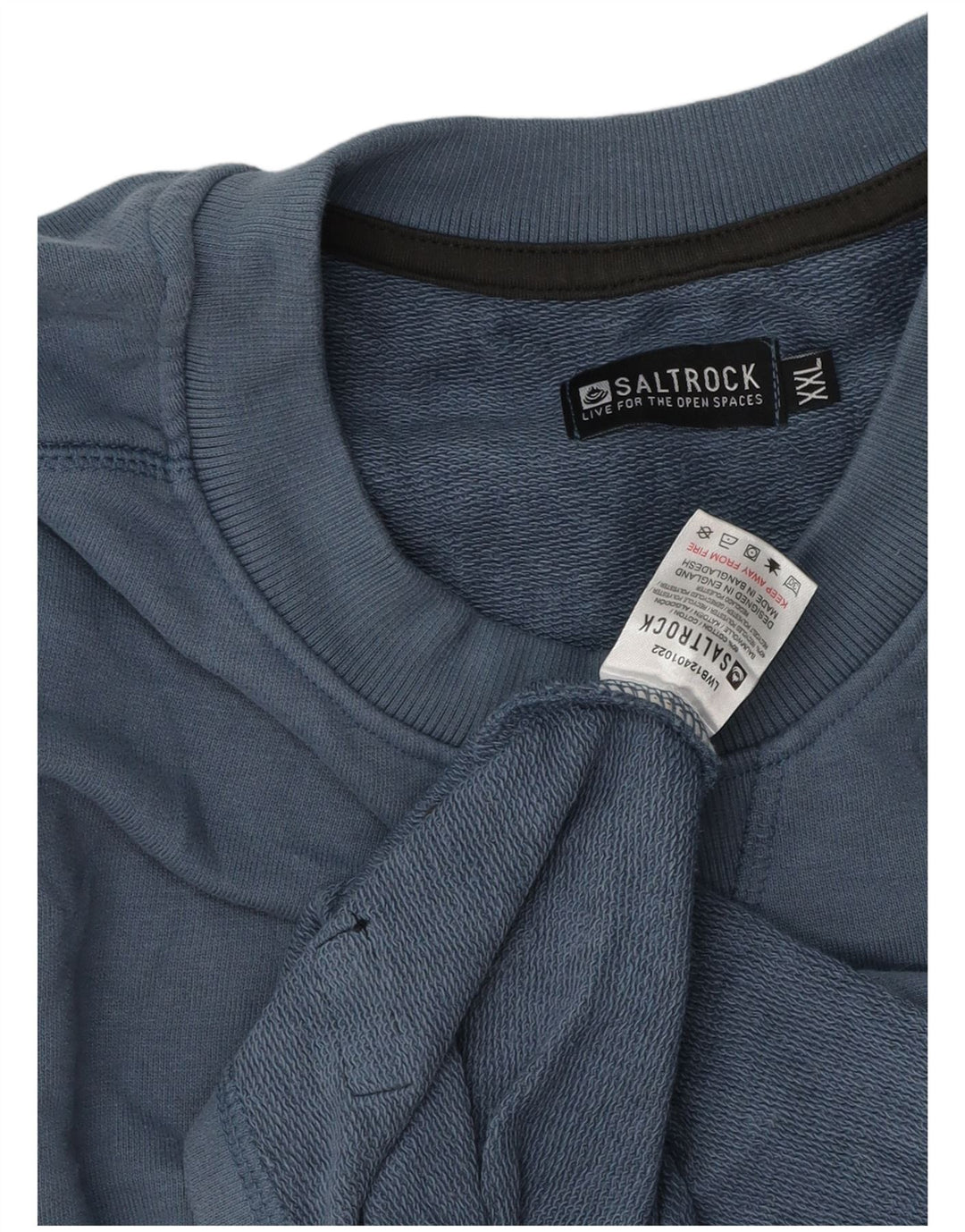 Hanorac grafic pentru bărbați Saltrock, 2XL, bumbac, albastru