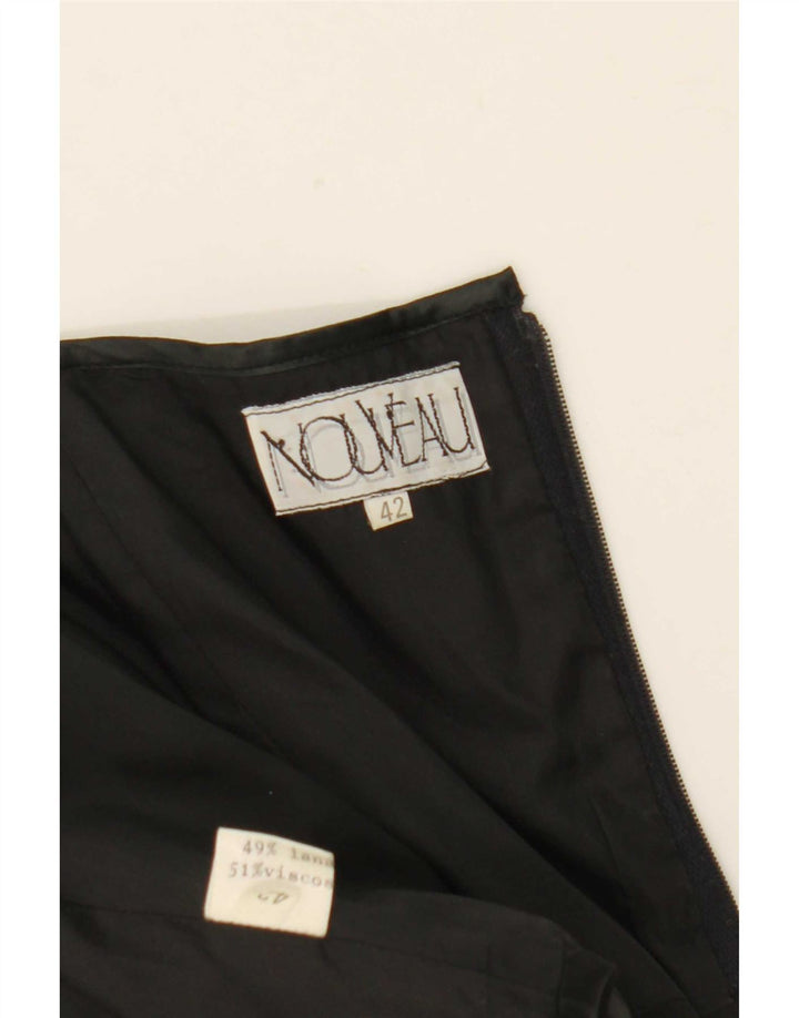 Rochie Nouveau Femei cu un umăr IT 42 Lână Neagră Medie