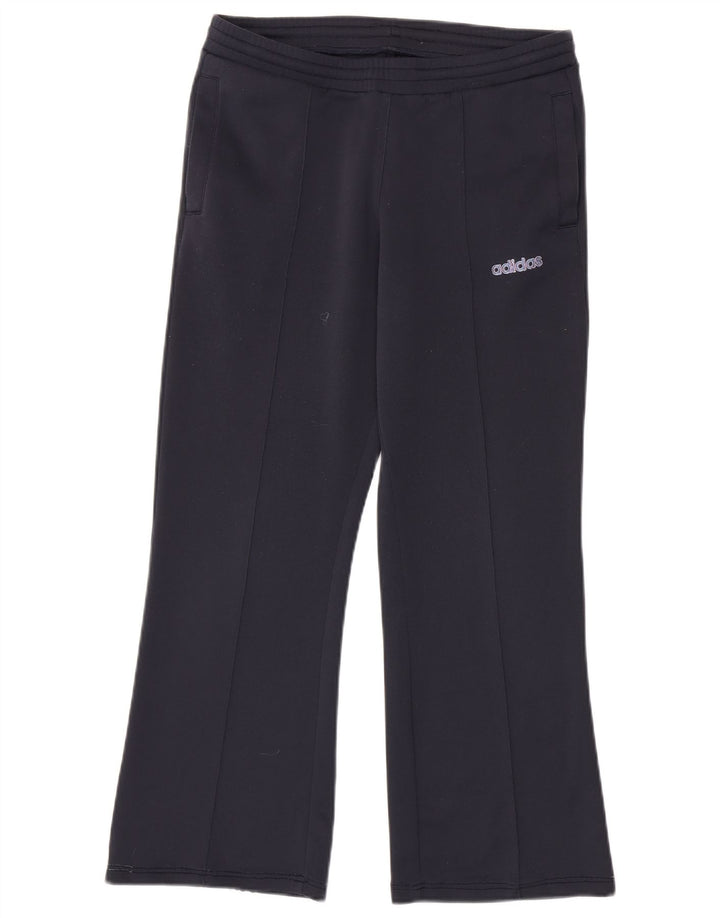 Pantaloni de trening Adidas pentru femei UK 14 Medium Bleumarin Poliester