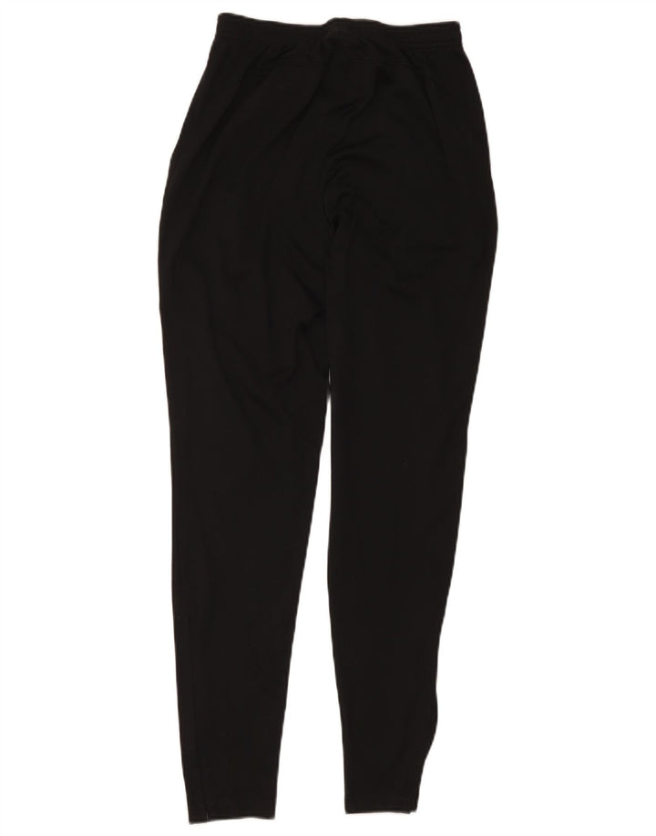 Pantaloni de trening Nike Dri Fit Graphic pentru femei UK 8 Poliester negru mic