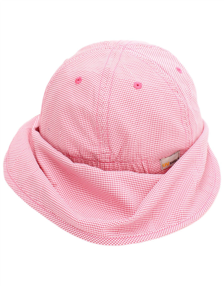 Jack Wolfskin Fete Gât Drape Trapper Pălărie 4-5 Ani Mic Pink Houndstooth