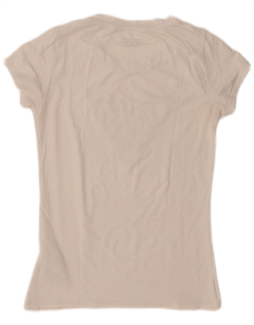 Tricou grafic Guess pentru femei Top UK 12 Medium Off White Bumbac