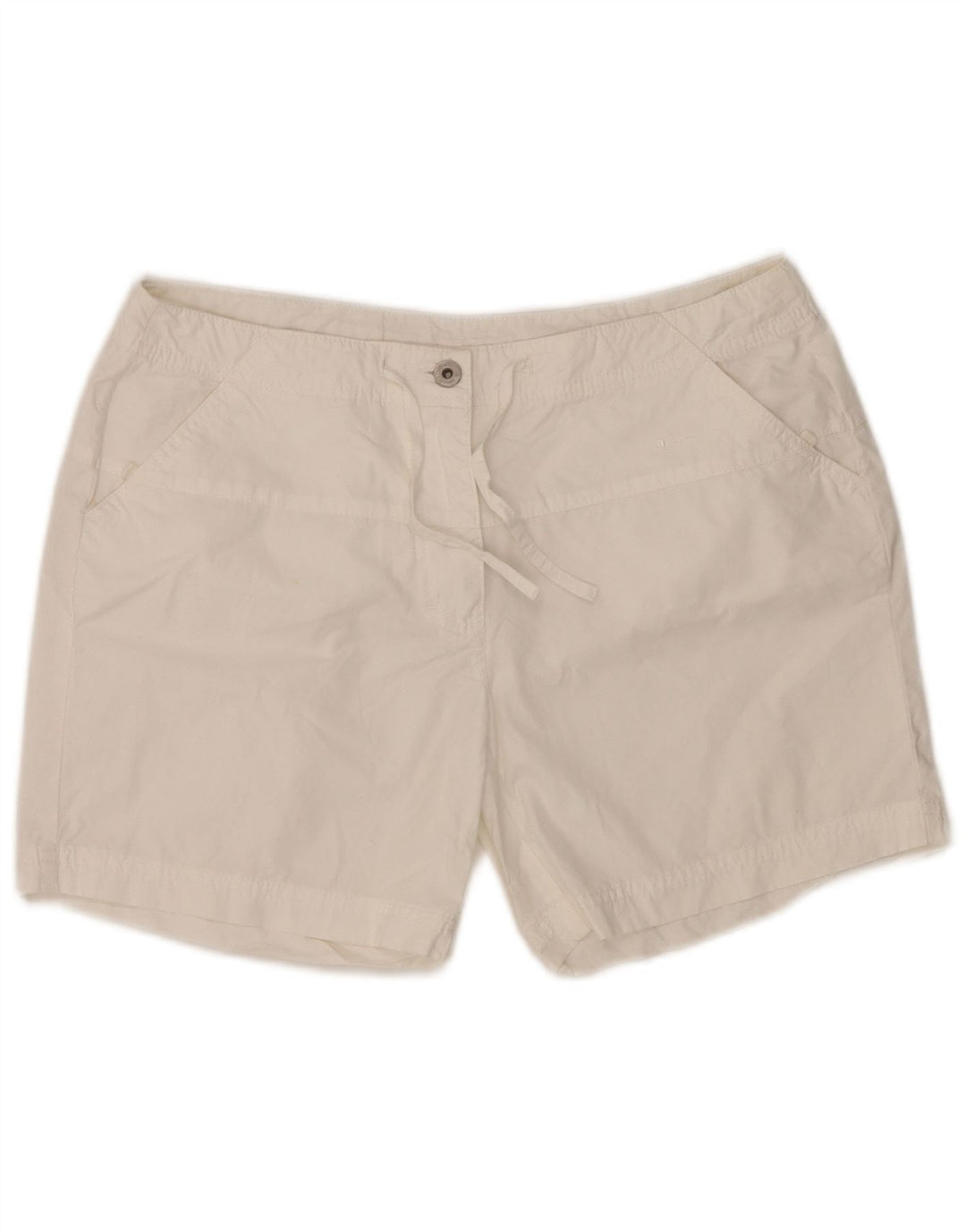 Pantaloni scurți casual Champion pentru femei, mari W32, bumbac alb