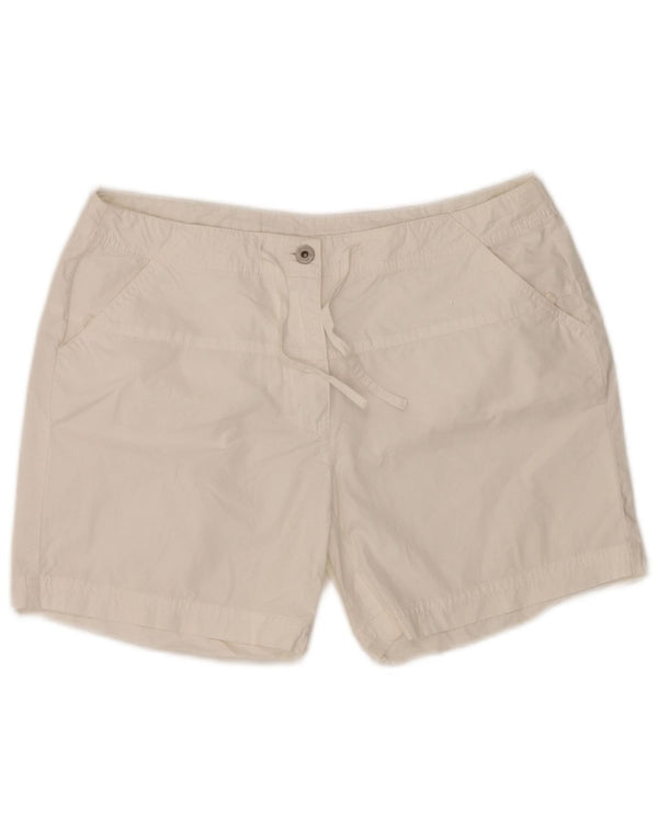 Pantaloni scurți casual Champion pentru femei, mari W32, bumbac alb