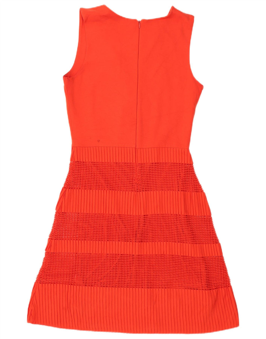Rochie A-Line fără mâneci pentru femei French Connection UK 12 portocaliu mediu