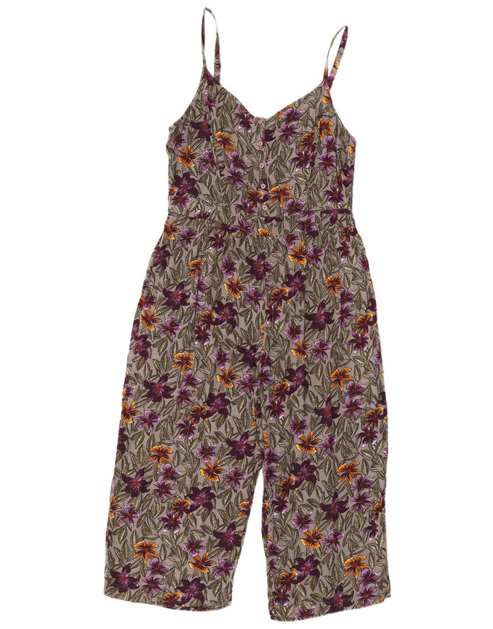 Salopetă fără mâneci pentru femei Fat Face UK 14 mare, multicoloră, florală