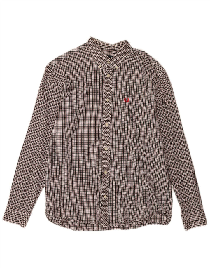 Cămașă pentru bărbați Fred Perry, mare, multicoloră, din bumbac