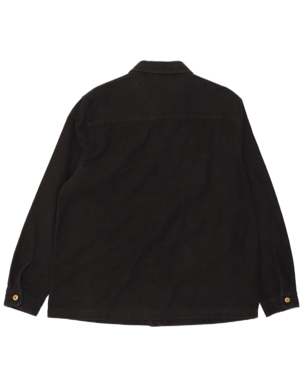 Cămașă de blugi pentru bărbați Superdry 2XL, bumbac negru