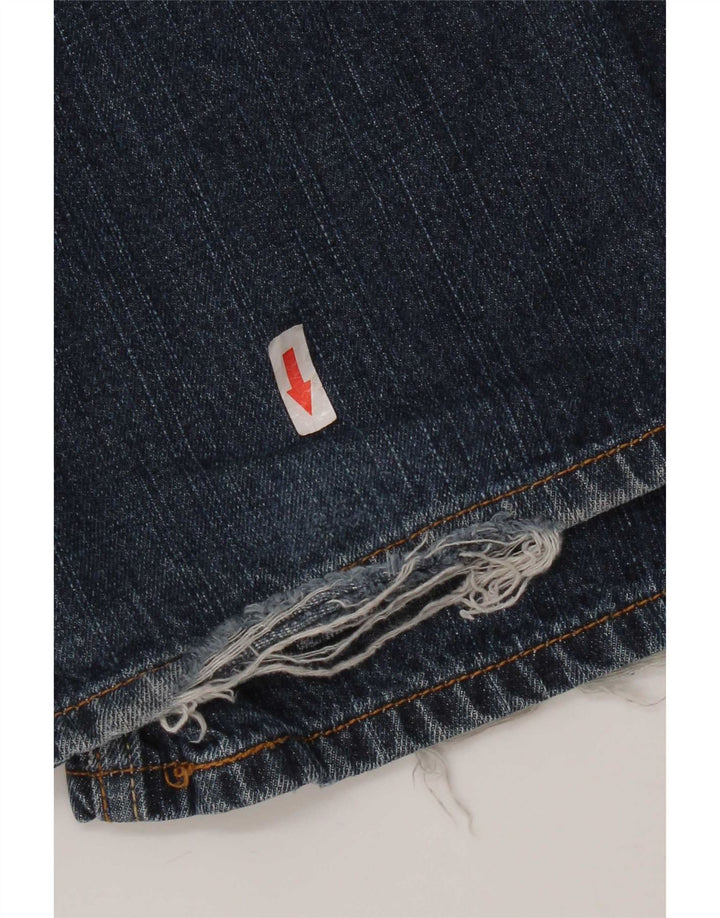 Blugi drepti pentru bărbați Levi's 505 W40 L30 Bumbac albastru