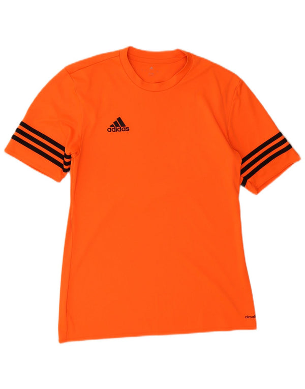 Tricou ADIDAS Climalite pentru bărbați Top mic poliester portocaliu