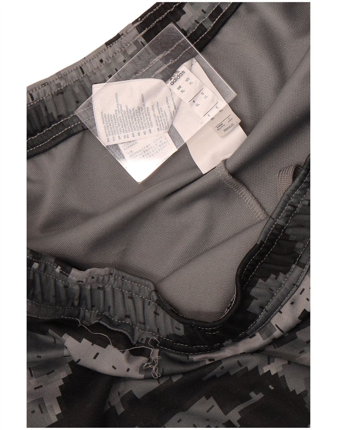 Pantaloni de trening pentru bărbați ADIDAS XL, poliester camuflaj gri