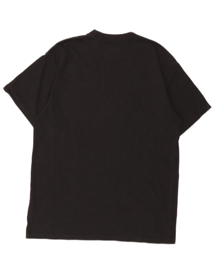 Tricou grafic pentru bărbați Carhartt Top mediu din bumbac negru