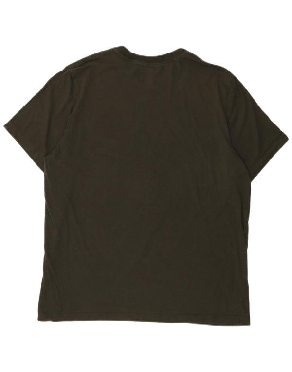 Tricou grafic Nike Dri Fit pentru bărbați Top 2XL Kaki