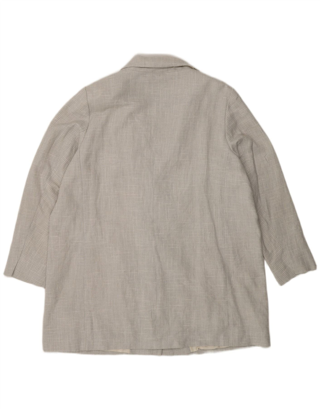 Palton dublu pentru femei Marks & Spencer UK 20 2XL Blue Check Poliester