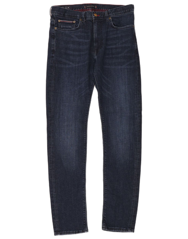 Blugi pentru bărbați Tommy Hilfiger Bleecker Slim W32 L32 Bumbac bleumarin
