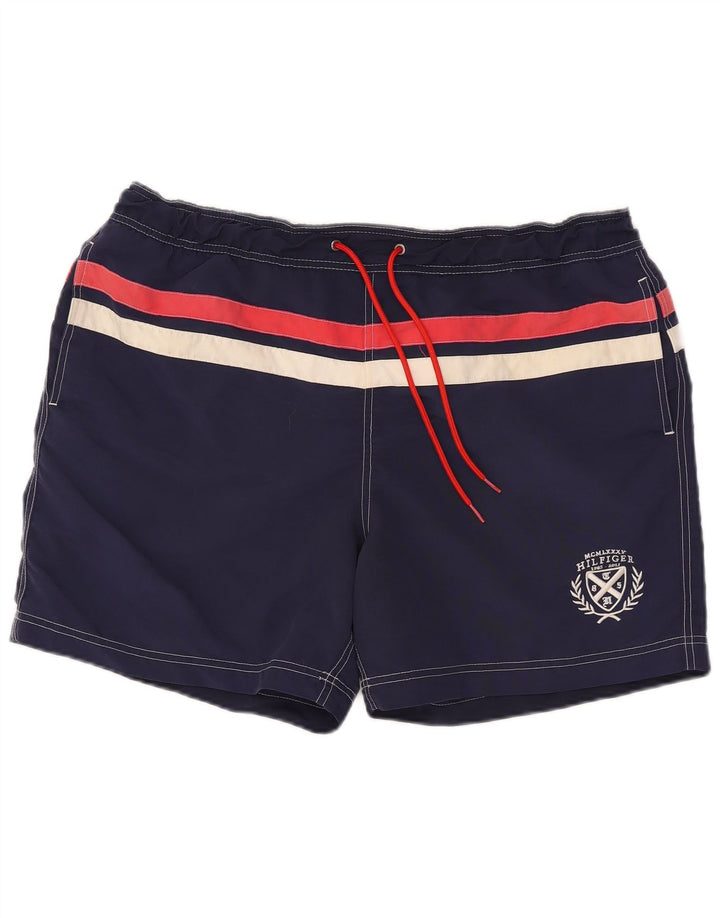 TOMMY HILFIGER Pantaloni scurți de înot pentru bărbați XL nailon bleumarin
