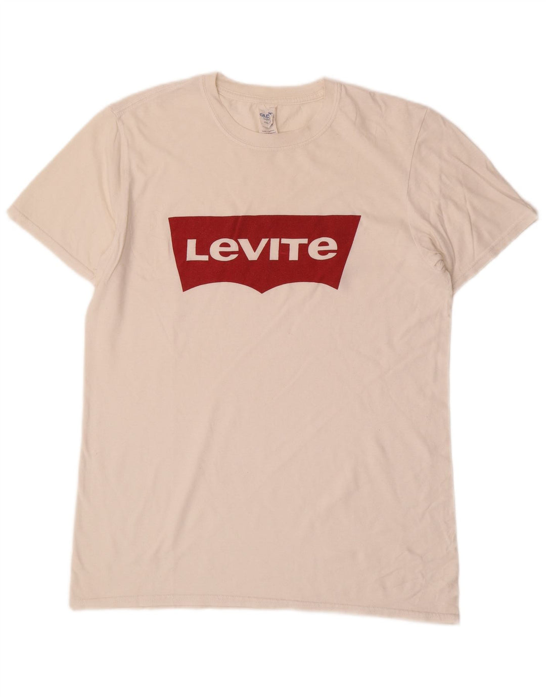 Tricou grafic LEVI'S pentru bărbați Top Medium White Bumbac