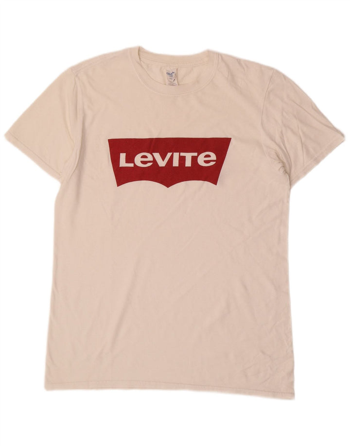 Tricou grafic LEVI'S pentru bărbați Top Medium White Bumbac