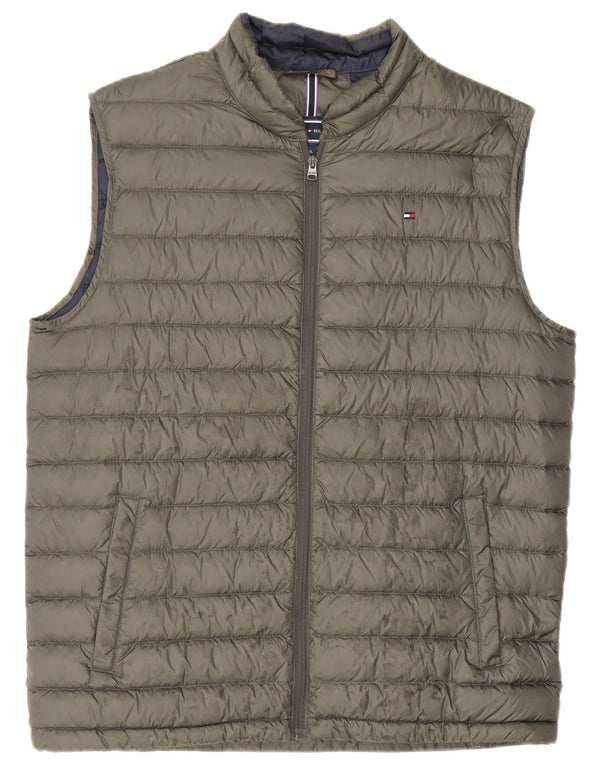 Gilet căptușit pentru bărbați Tommy Hilfiger UK 42 XL Kaki