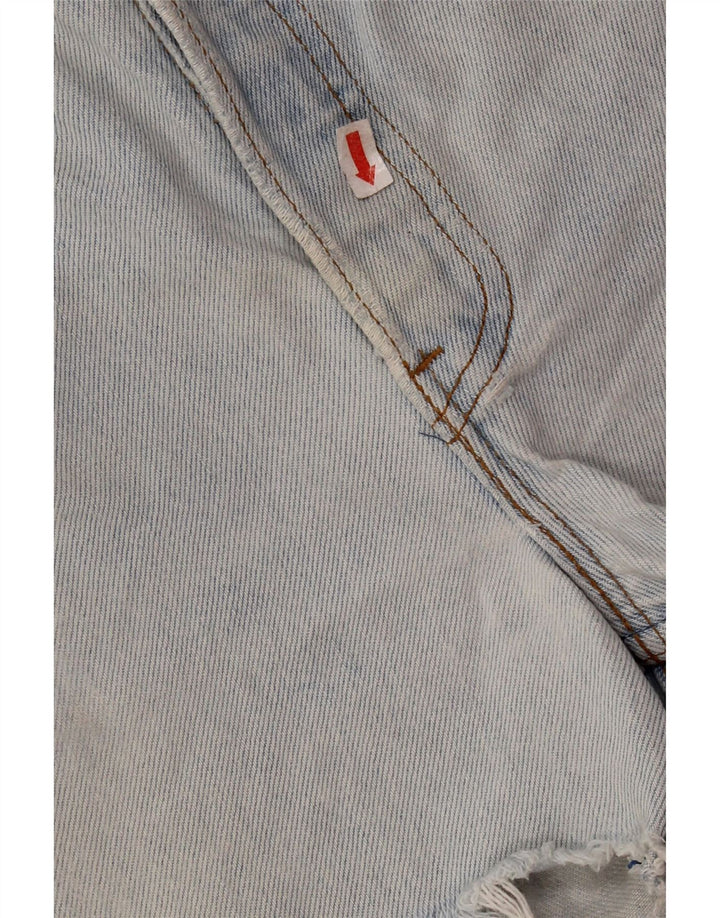 Pantaloni scurți din blugi pentru bărbați LEVI'S 501 W30 Medium Blue