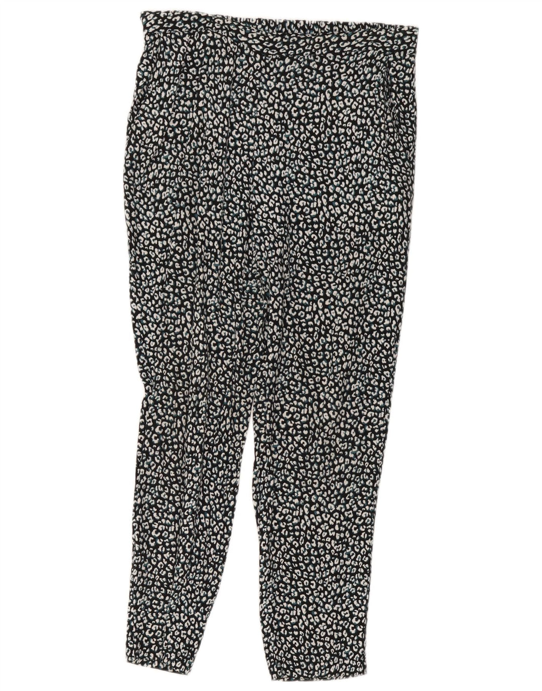 Pantaloni harem pentru femei Marks & Spencer UK 12 Medium W32 L26 Negru