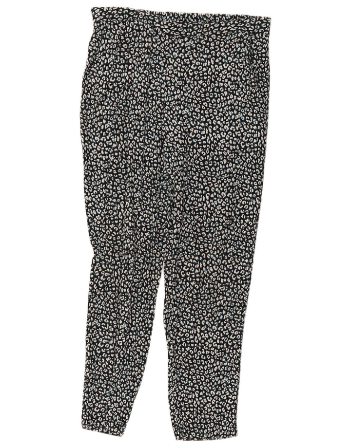 Pantaloni harem pentru femei Marks & Spencer UK 12 Medium W32 L26 Negru