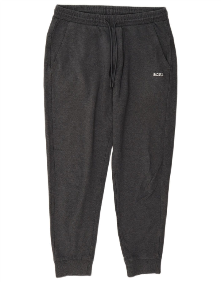 Pantaloni de trening pentru bărbați Hugo Boss Pantaloni de jogging Bumbac gri mic